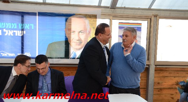 גדעון סער פותח מטה הליכוד בכרמל